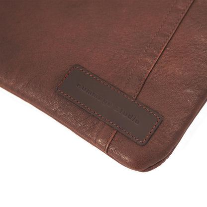 Leather Pecan Laptop Sleeve